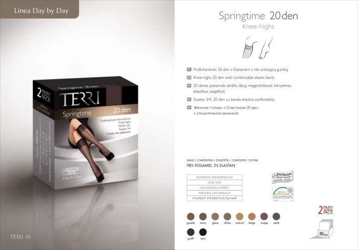 Terri Lineadaybyday Springtime20 Den   Catalog | Pantyhose Library