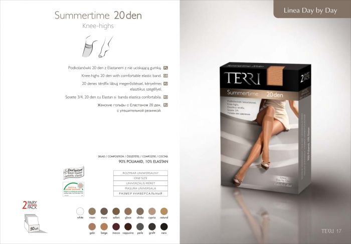 Terri Lineadaybyday Summertime20 Den   Catalog | Pantyhose Library