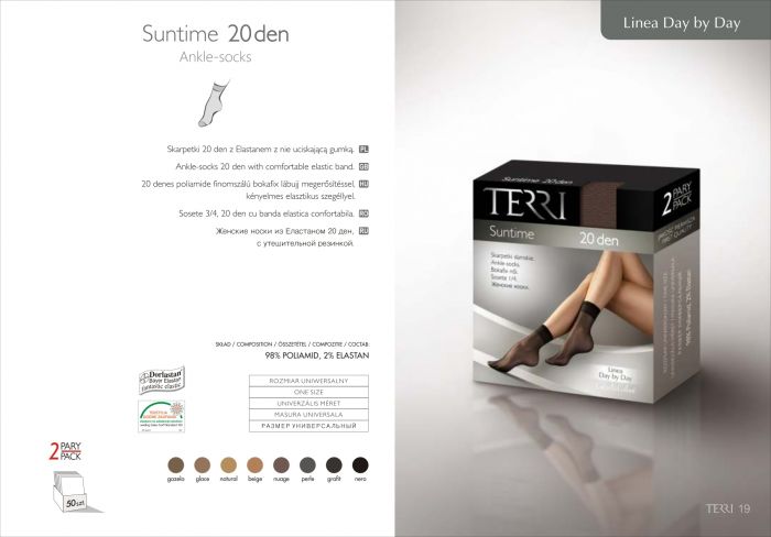 Terri Lineadaybyday Suntime20 Den   Catalog | Pantyhose Library