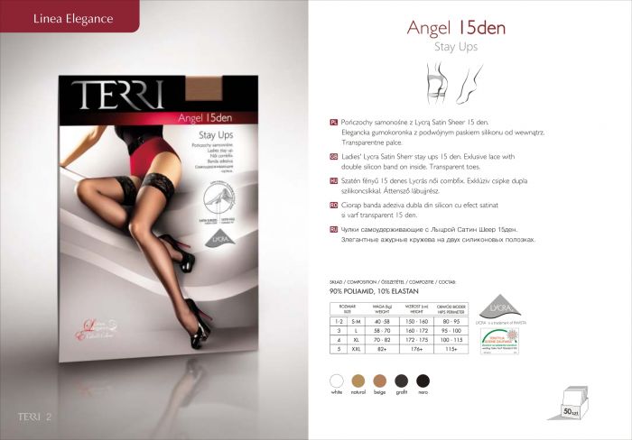 Terri Lineaelegance Engel15 Den   Catalog | Pantyhose Library