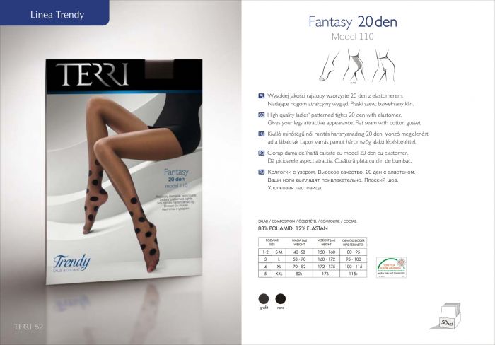 Terri Lineatrendy Fantasy20 Den 110   Catalog | Pantyhose Library