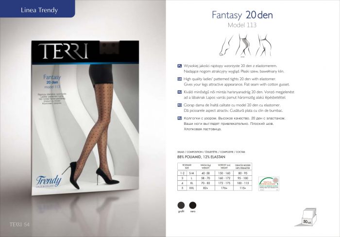 Terri Lineatrendy Fantasy20 Den 113   Catalog | Pantyhose Library