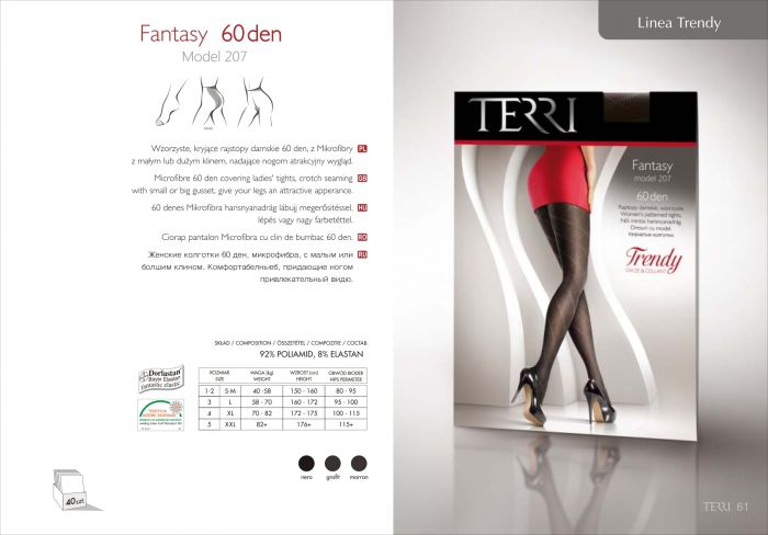 Terri Lineatrendy Fantasy60 Den 207   Catalog | Pantyhose Library