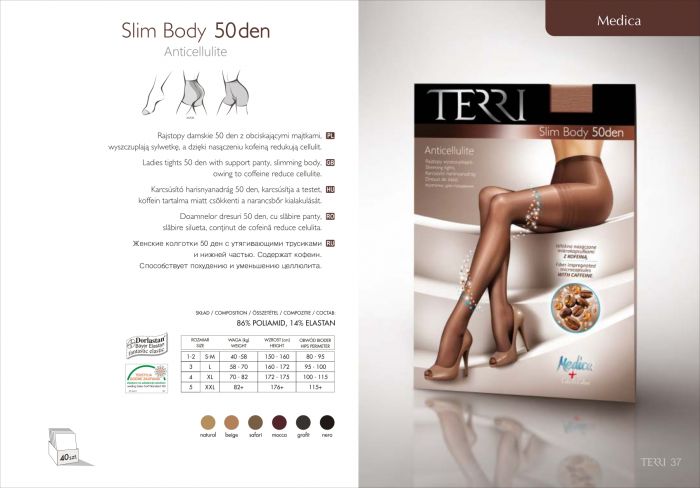 Terri Medica Slimbody50 Den   Catalog | Pantyhose Library