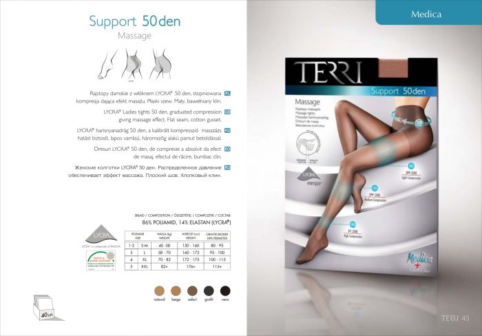 Terri Medica Support50 Den   Catalog | Pantyhose Library