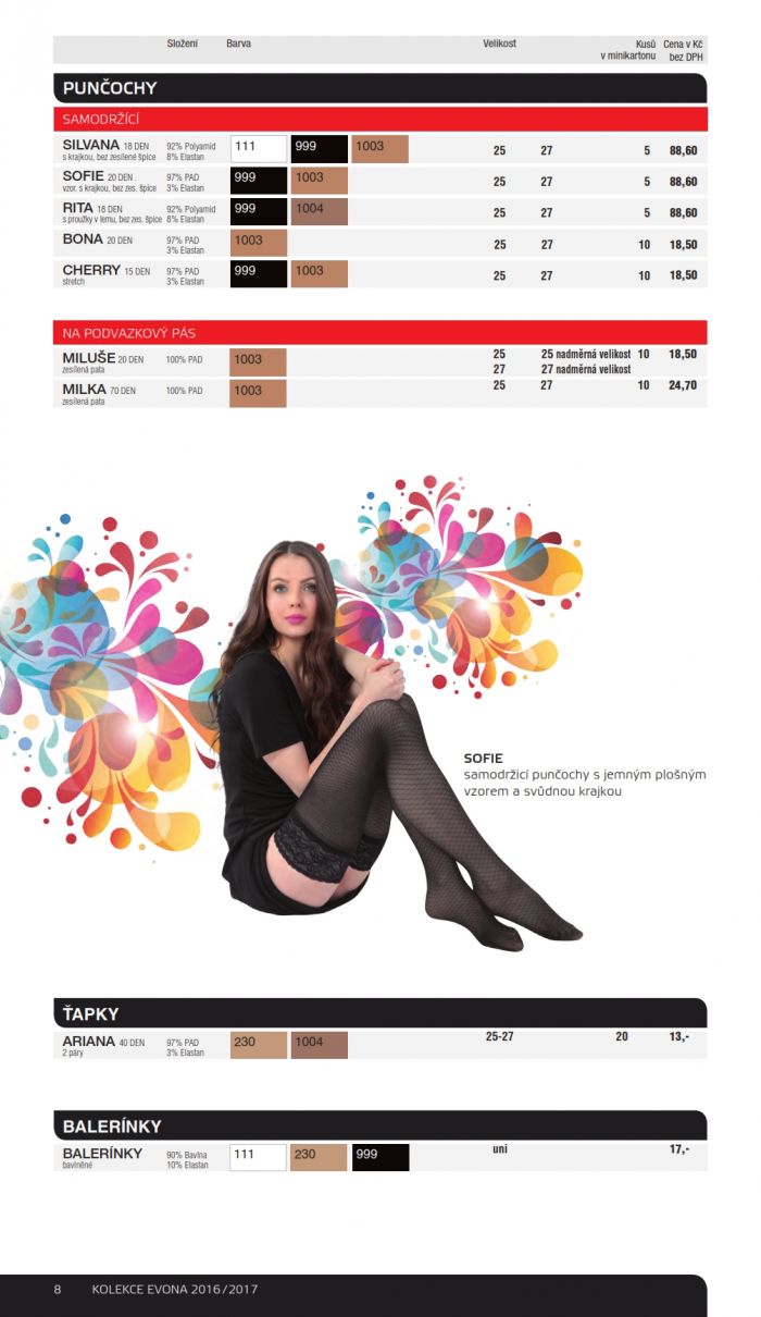 Evona Evona-collection-2017-8  Collection 2017 | Pantyhose Library