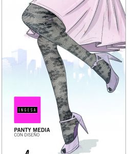 Ingesa - Panty Medias Con Diseno