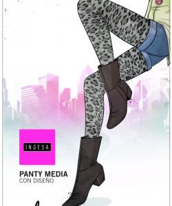 Ingesa - Panty Medias Con Diseno