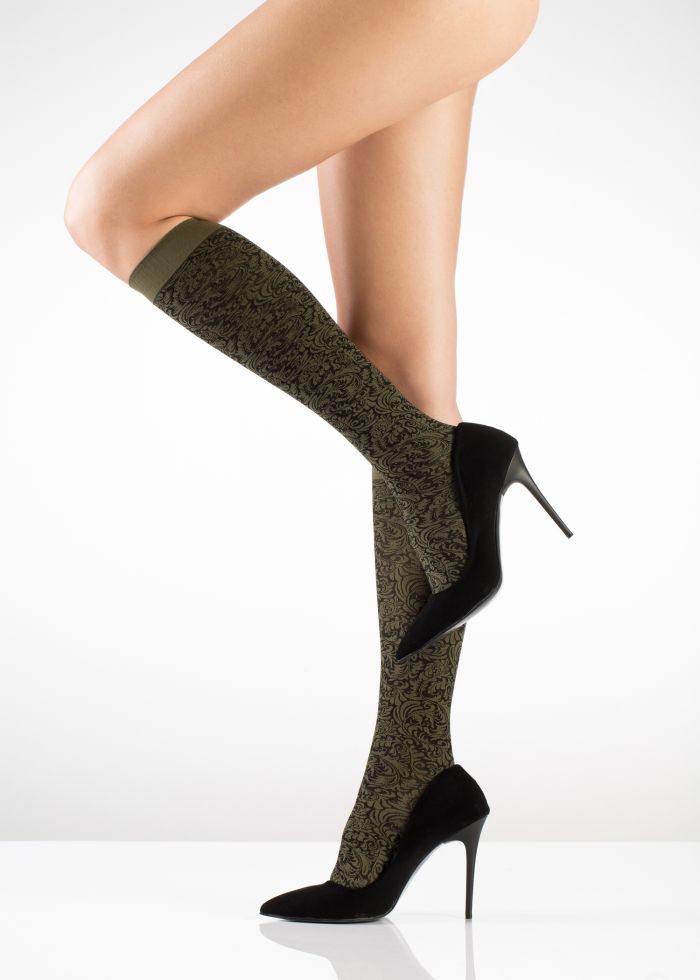 Italiana Tramato Dizalti Green  Socks 2016 | Pantyhose Library