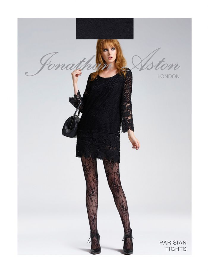 Jonathan Aston Jonathan Aston Parisian Tight, Black  Catalog 2016 | Pantyhose Library