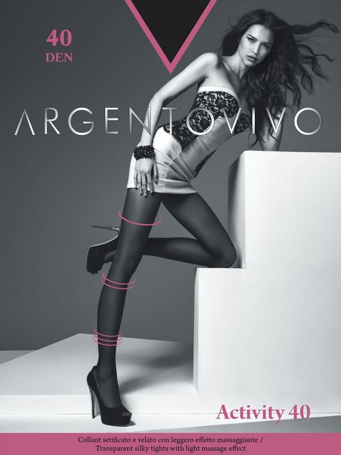 Argentovivo Classic Tights-activity 40  Hosiery Catalog | Pantyhose Library