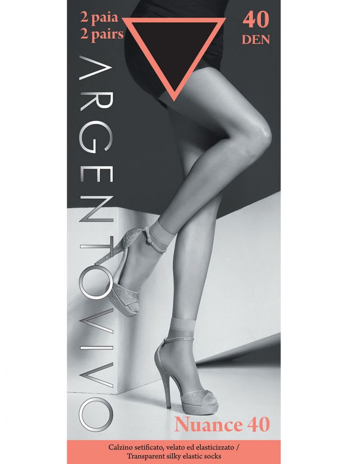 Argentovivo Socks - Nuance 40  Hosiery Catalog | Pantyhose Library