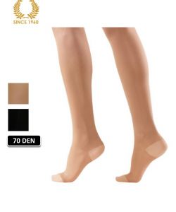 compression tights 10-14 mmhg -70 den side