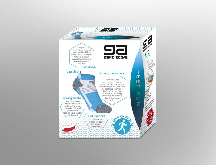 Gatta 02 Gatta Active Feet Run  Active Packs | Pantyhose Library