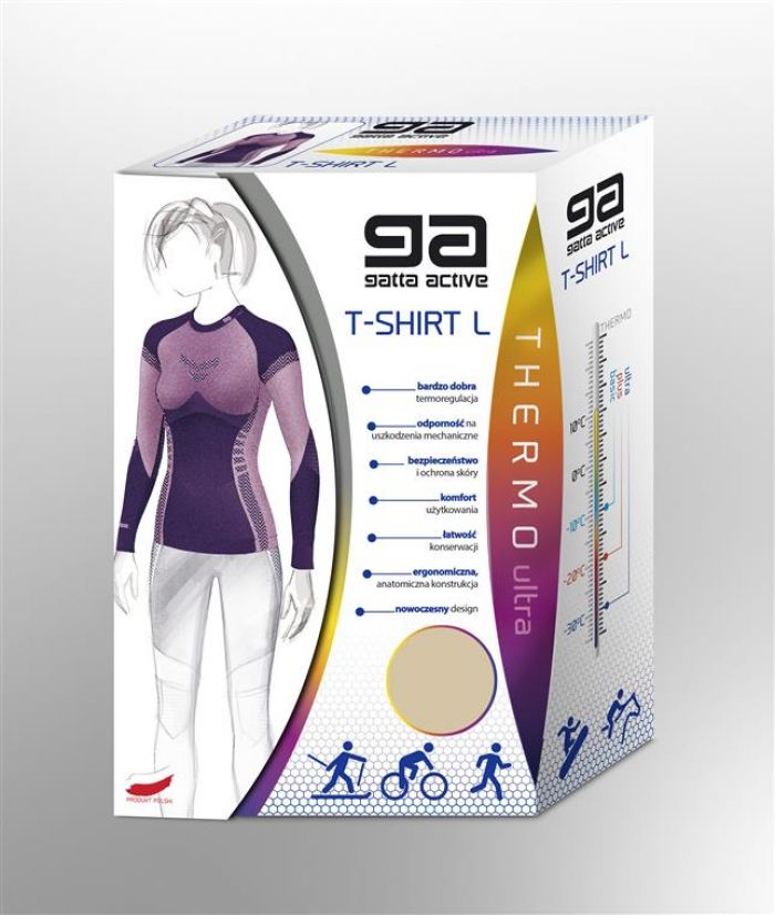 Gatta 07 Gatta Active Ultra T-shirtl Woman (custom)  Active Packs | Pantyhose Library