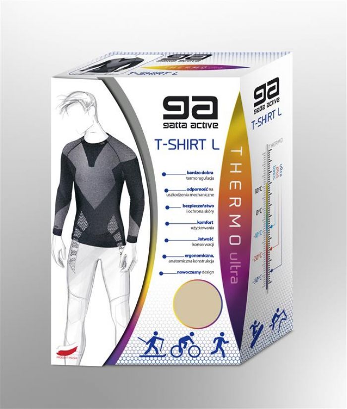 Gatta 09 Gatta Active Ultra T-shirt Man (custom)  Active Packs | Pantyhose Library