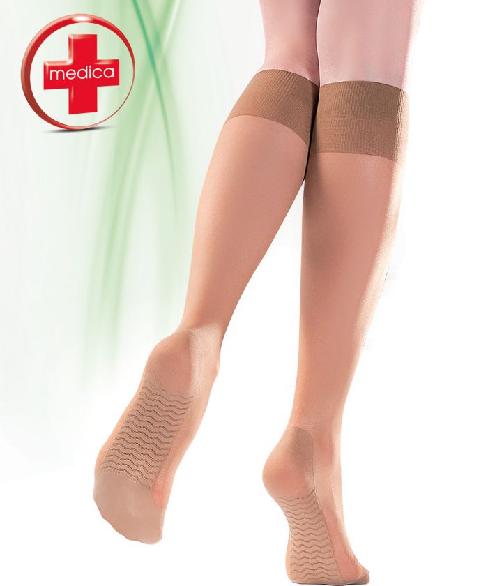 Gabriella 502-medica-knee-high-20den  FW 2016 Medical | Pantyhose Library