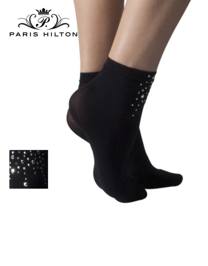 Paris Hilton Paris Hilton Calzino Borchie Micro 40 Den Side  Hosiery Collection 2017 | Pantyhose Library