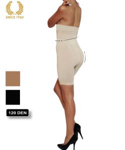 high waist slimming shorts -120 den 2