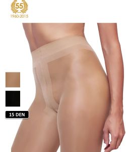 ladder resist tights -15 den front detail