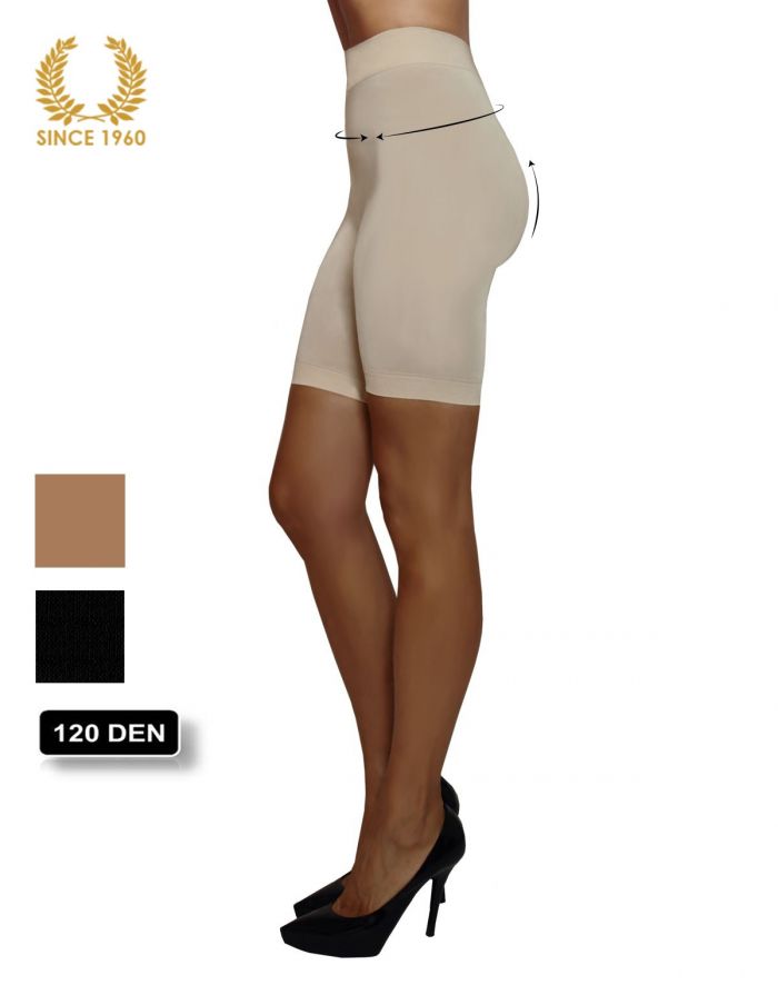 Calzitaly Slimming Shorts -120 Den  Bridal Tights 2017 | Pantyhose Library