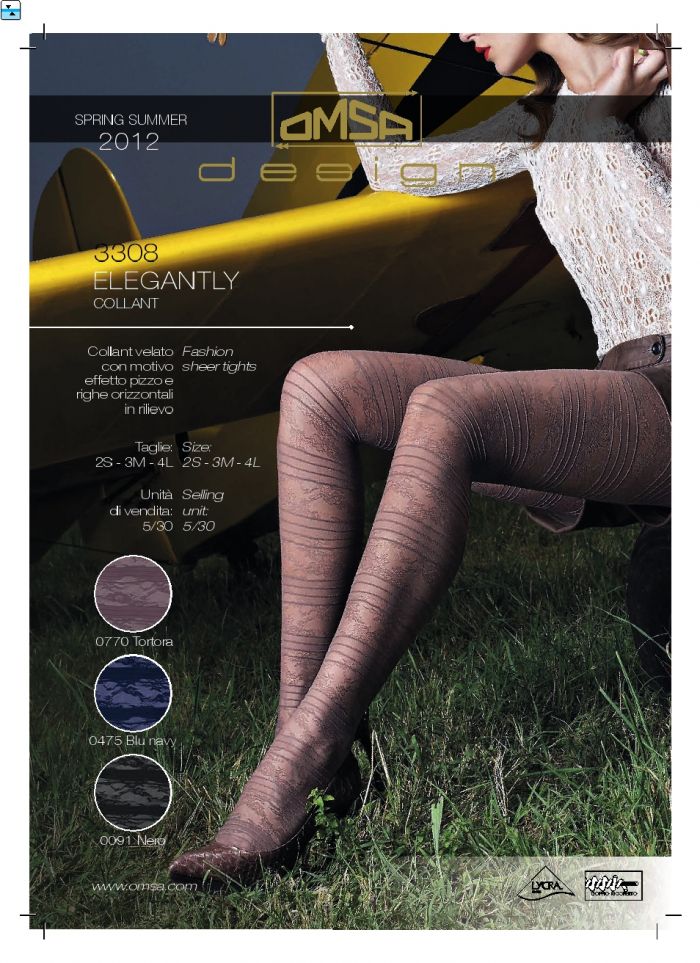 Omsa Omsa-ss-2012-2  SS 2012 | Pantyhose Library