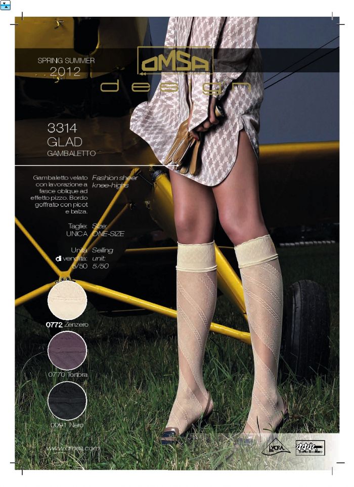 Omsa Omsa-ss-2012-8  SS 2012 | Pantyhose Library