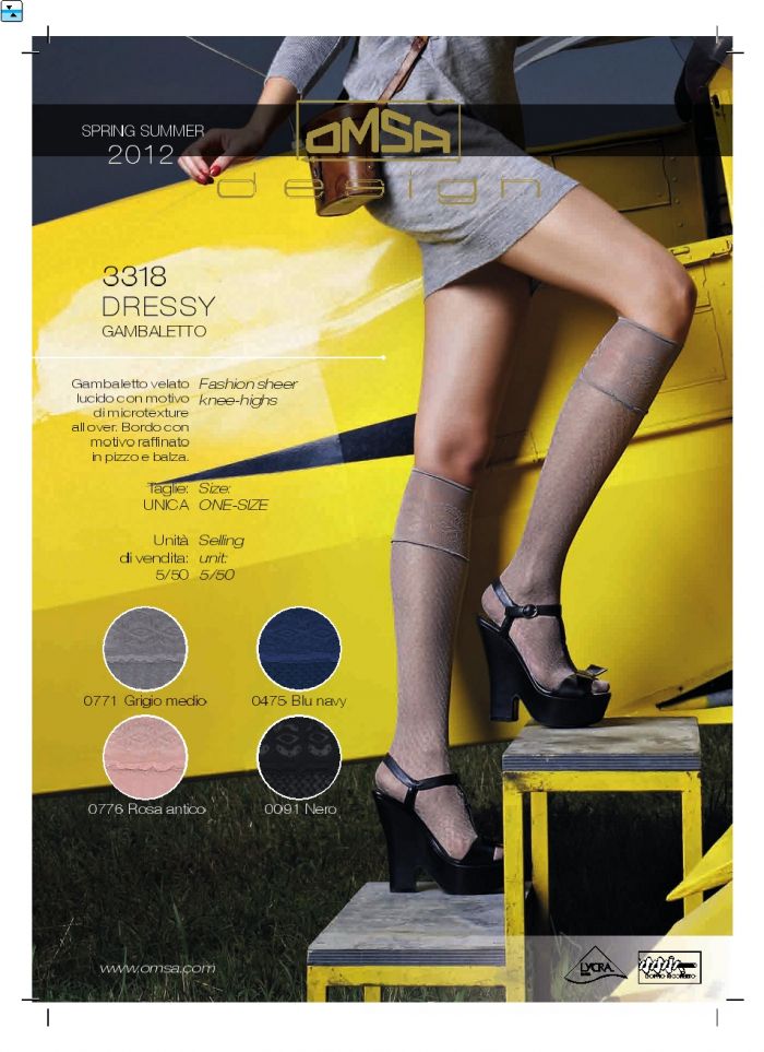 Omsa Omsa-ss-2012-12  SS 2012 | Pantyhose Library