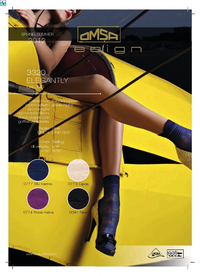 Omsa Omsa-ss-2012-14  SS 2012 | Pantyhose Library