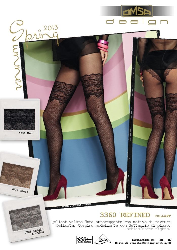 Omsa Omsa-ss-2013-3  SS 2013 | Pantyhose Library