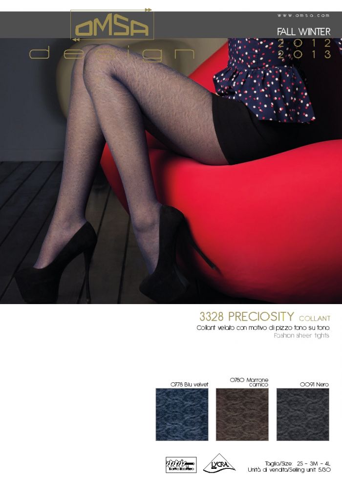 Omsa Omsa-fw-2012.13-1  FW 2012.13 | Pantyhose Library