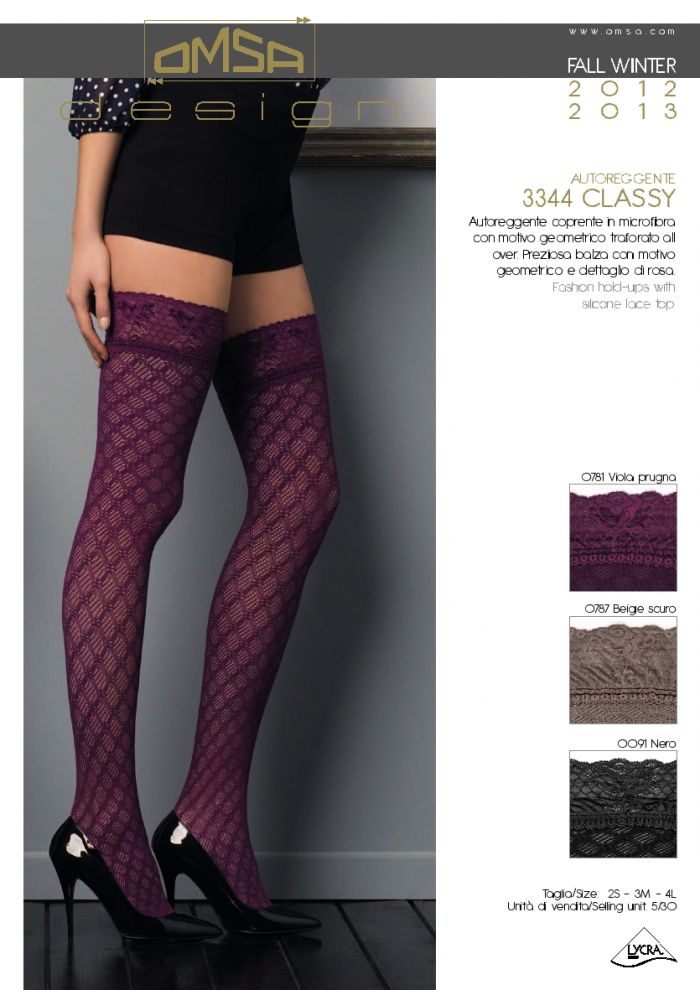 Omsa Omsa-fw-2012.13-16  FW 2012.13 | Pantyhose Library