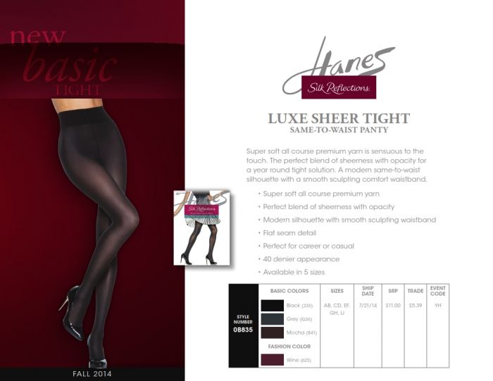 Hanes Hanes-hosiery-fall-2014-8  Hosiery Fall 2014 | Pantyhose Library