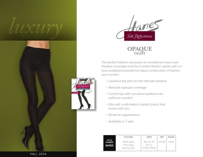 Hanes Hanes-hosiery-fall-2014-13  Hosiery Fall 2014 | Pantyhose Library