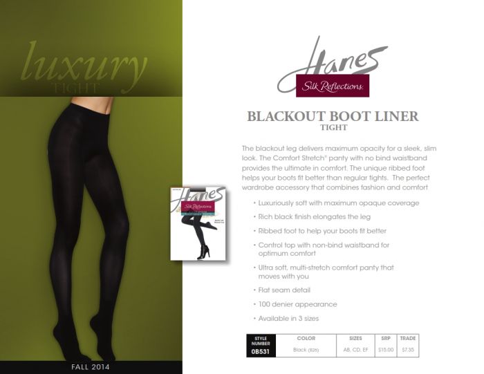 Hanes Hanes-hosiery-fall-2014-18  Hosiery Fall 2014 | Pantyhose Library