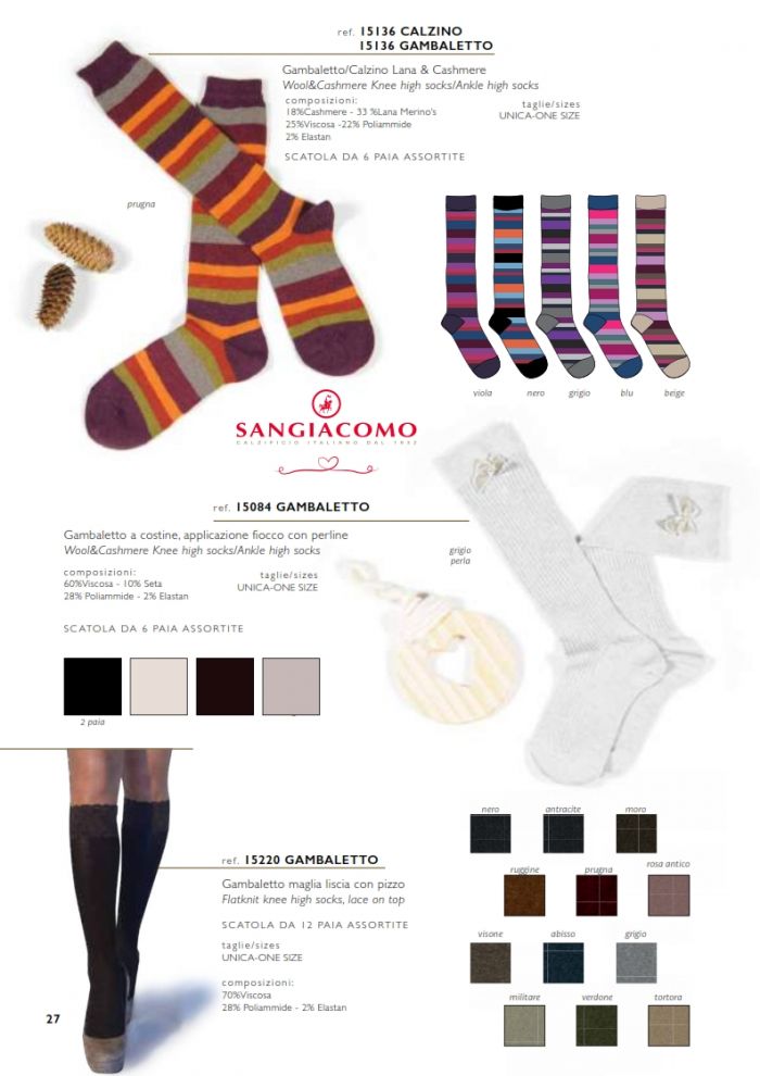 Sangiacomo Sangiacomo-fw-2016.17-28  FW 2016.17 | Pantyhose Library