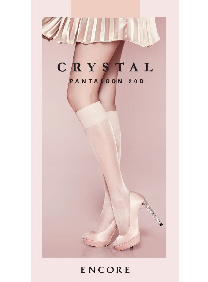 Encore Crystal Pantalook 20 Den  Hosiery 2017 | Pantyhose Library