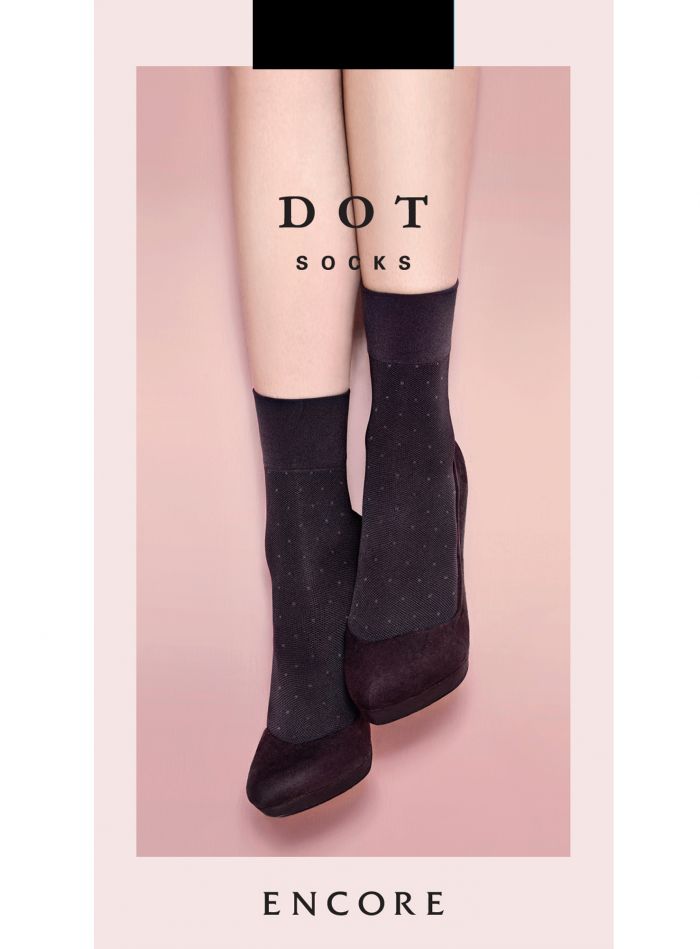 Encore Dot Socks  Hosiery 2017 | Pantyhose Library