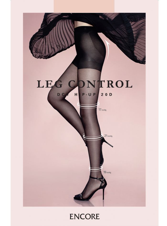 Encore Leg Control Hip Up 20 Den  Hosiery 2017 | Pantyhose Library