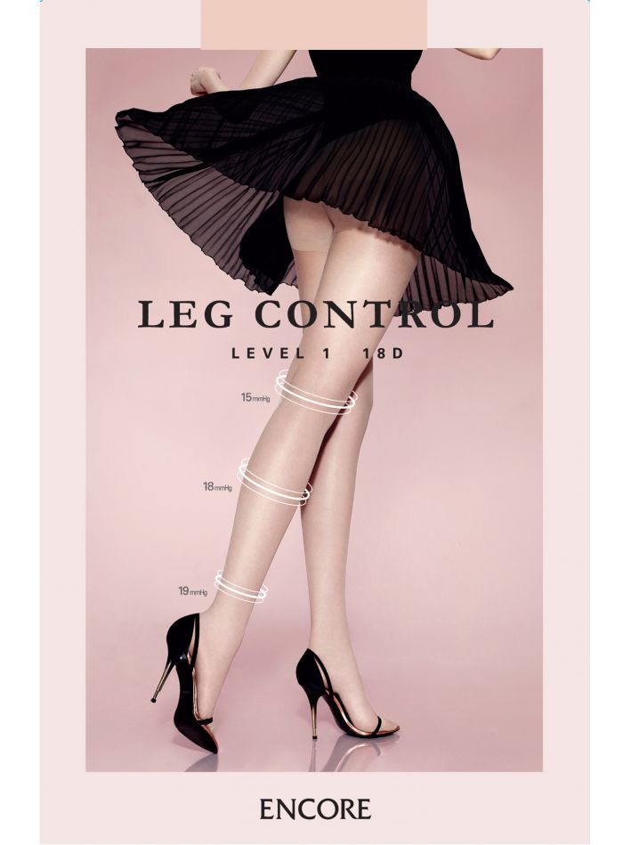 Encore Leg Control Level 1 18 Den  Hosiery 2017 | Pantyhose Library