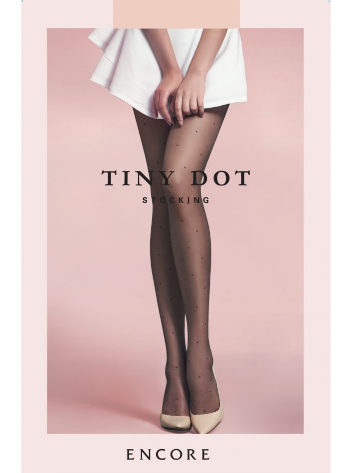 Encore Tiny Dot Stocking  Hosiery 2017 | Pantyhose Library