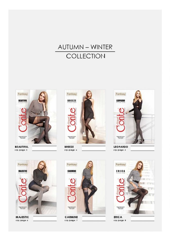 Conte Conte-elegant-fantasy-fw-2016.17-18  Elegant Fantasy FW 2016.17 | Pantyhose Library