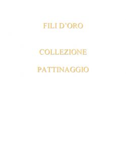 Fili Doro - Collezione Pattinaggio