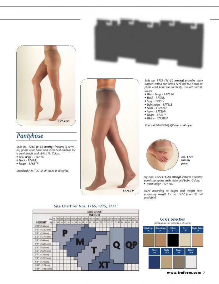 Truform Truform-catalog-2014-7  Catalog 2014 | Pantyhose Library