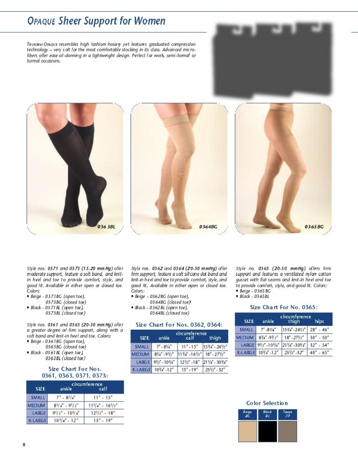 Truform Truform-catalog-2014-8  Catalog 2014 | Pantyhose Library