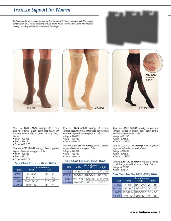 Truform Truform-catalog-2014-9  Catalog 2014 | Pantyhose Library