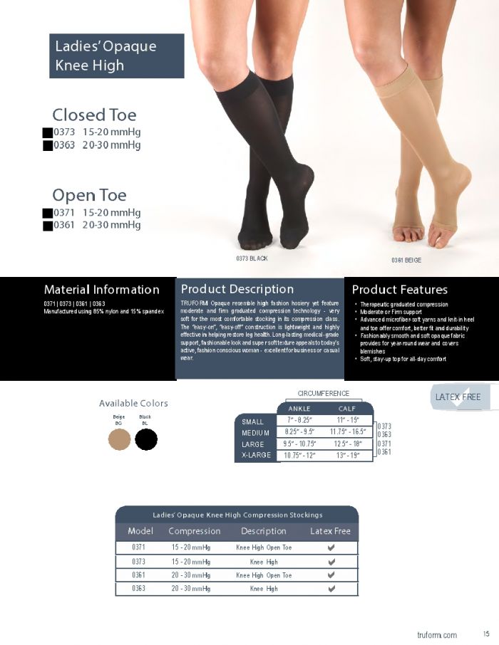 Truform Truform-compression-therapy-collection-15  Compression Therapy Collection | Pantyhose Library