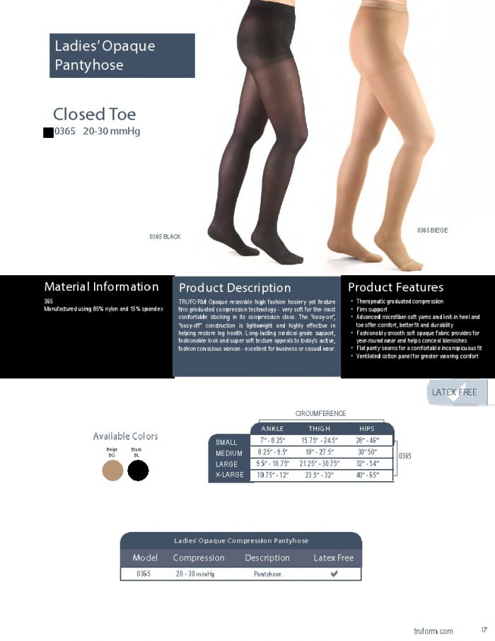 Truform Truform-compression-therapy-collection-17  Compression Therapy Collection | Pantyhose Library