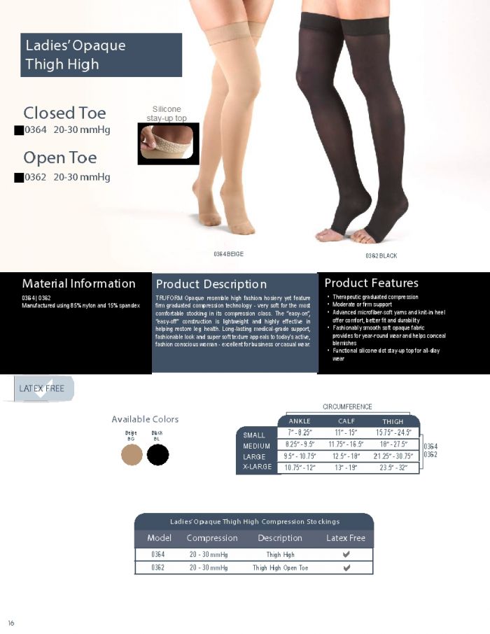 Truform Truform-catalog-2017-16  Catalog 2017 | Pantyhose Library