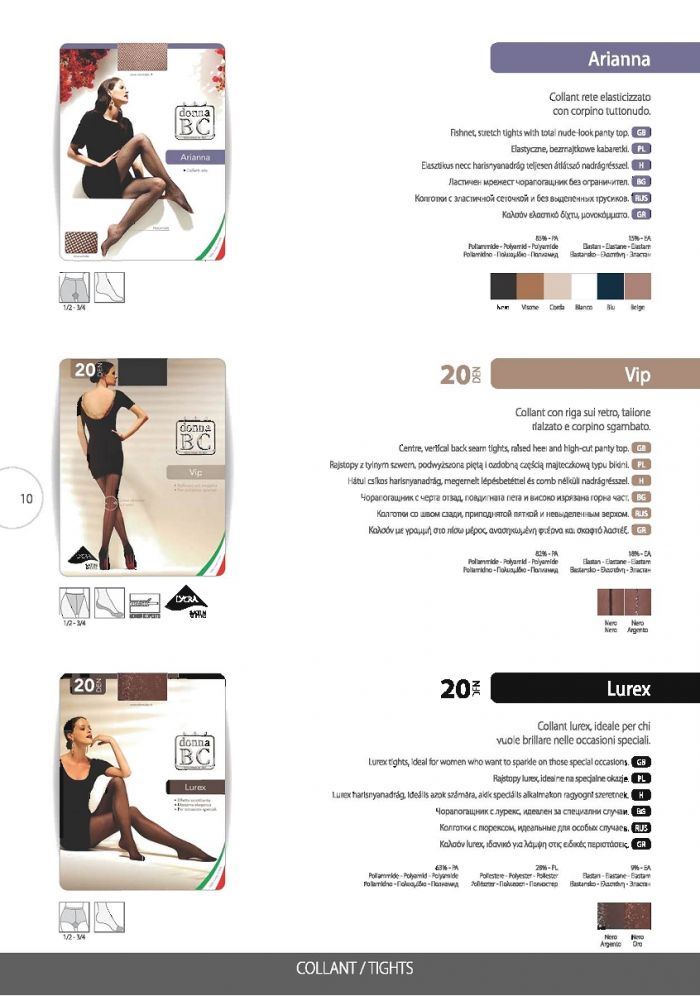 Donna B.C Donna-b.c-tights-catalog-2017-10  Tights Catalog 2017 | Pantyhose Library